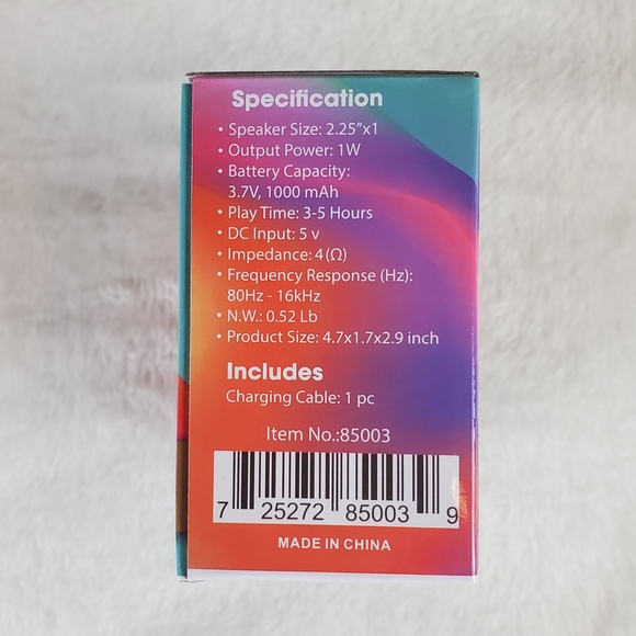 YOCO Portable FM AM SW Radio Model no: Yr139 Color Black - Picture 6 of 6